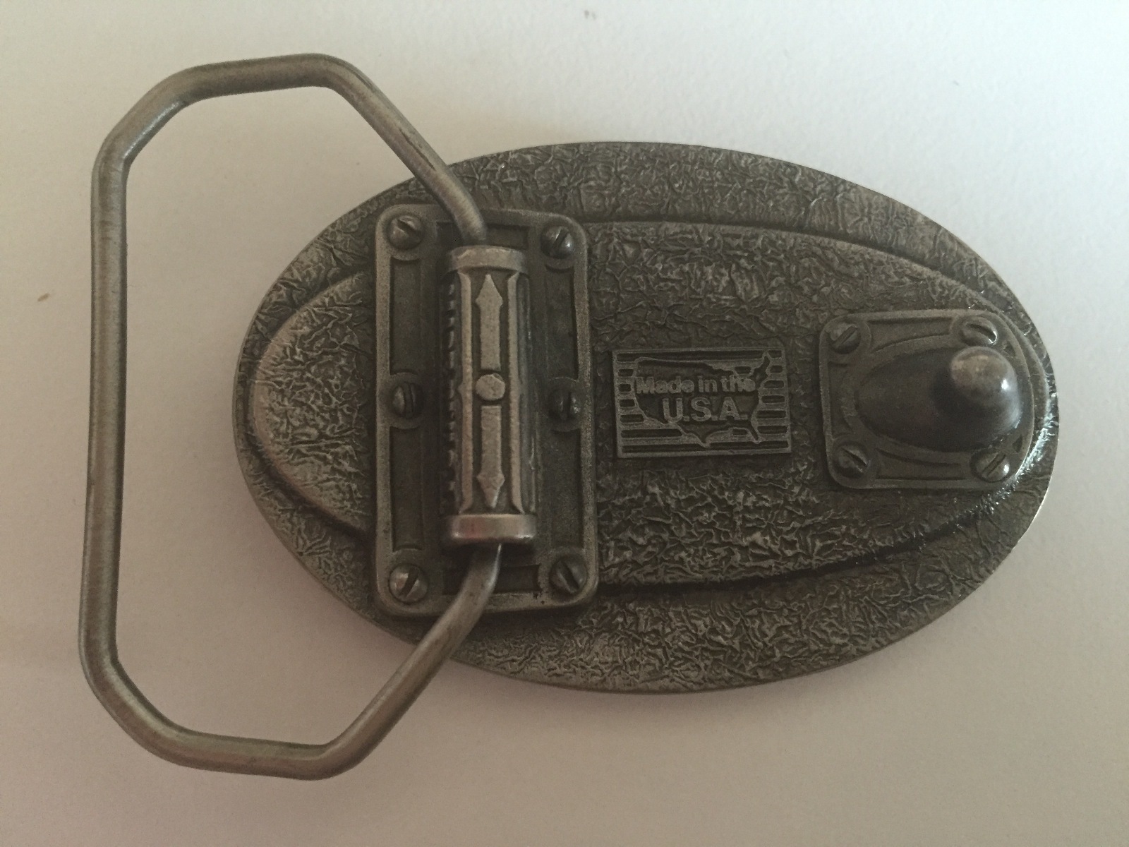 NRA ILA PEWTER BELT BUCKLE – MADE IN USA