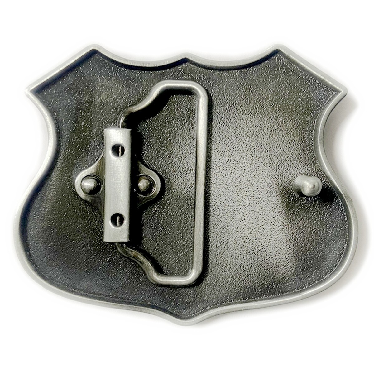 Route 66 Belt Buckle Western Cowboy Native American Motorcyclist (R66-01-B)