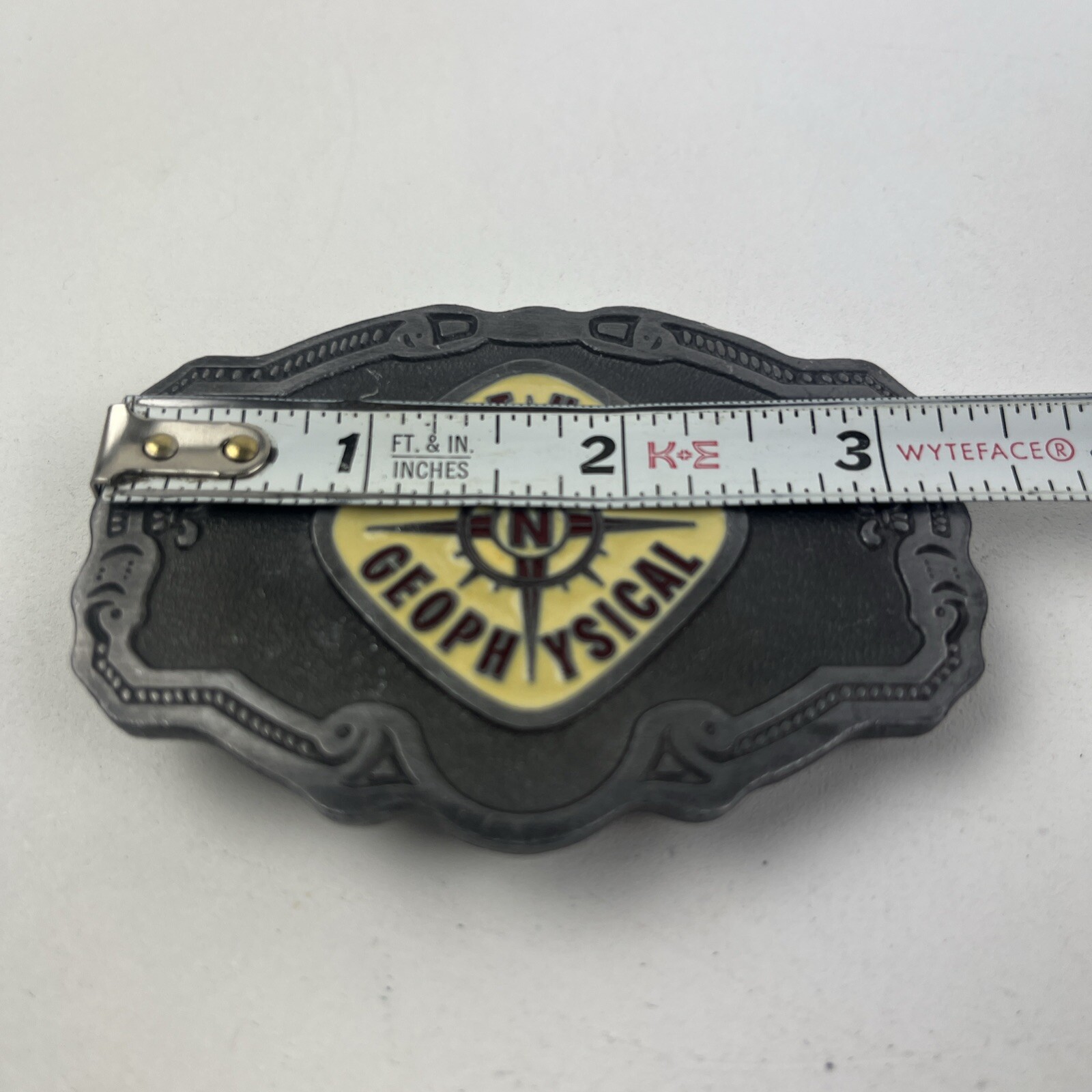 CD Hit Northern Geophysical Belt Buckle Metal Compass Solid Quality