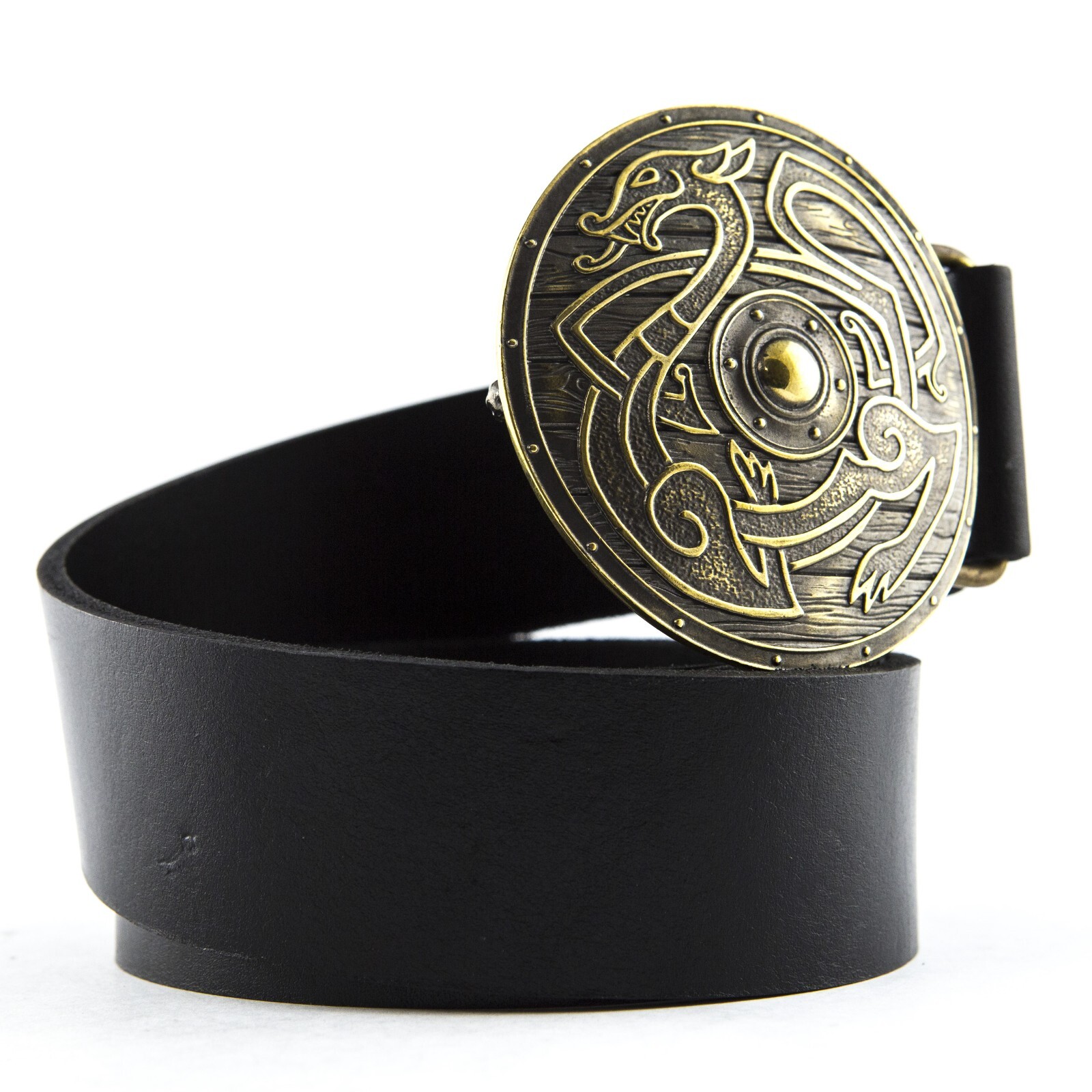 Belt buckle Viking Shield, Warrior brass belt buckle, Scandinavian belt buckle