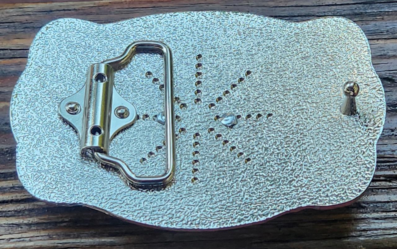 NEW BULL HEAD LONG HORN GOLD SILVER WESTERN COWBOY RODEO BELT BUCKLE
