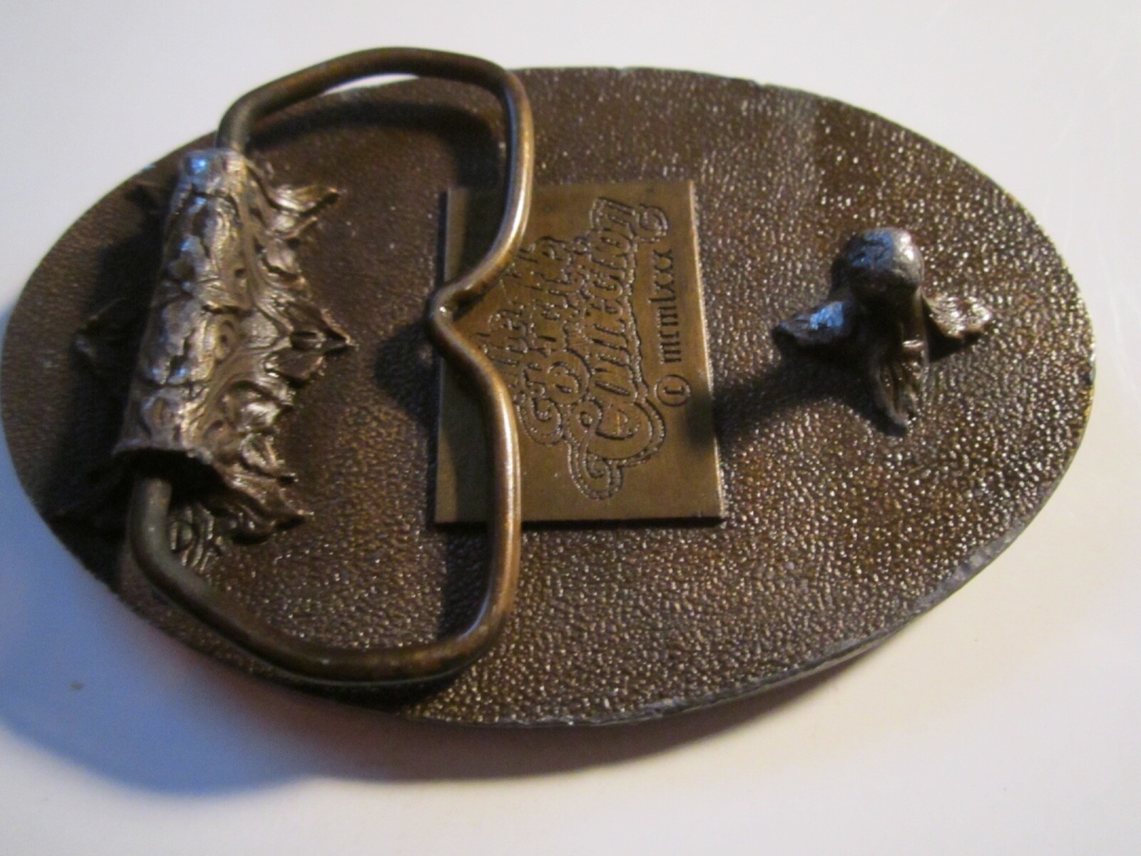 1980 WSHO AM-800 RADIO STATION BELT BUCKLE – HEAVY – GW-13