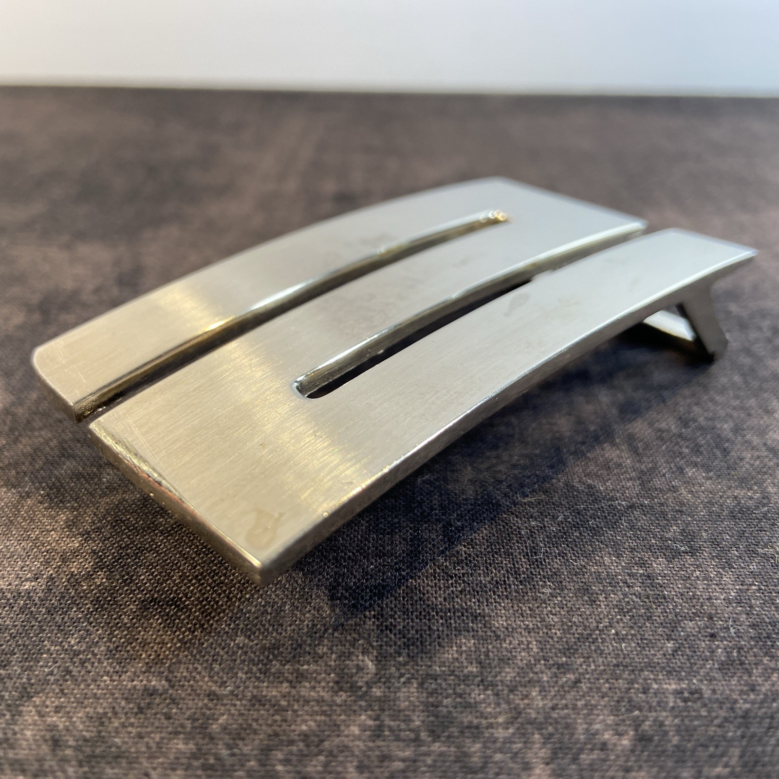 Silver Tone Belt Buckle