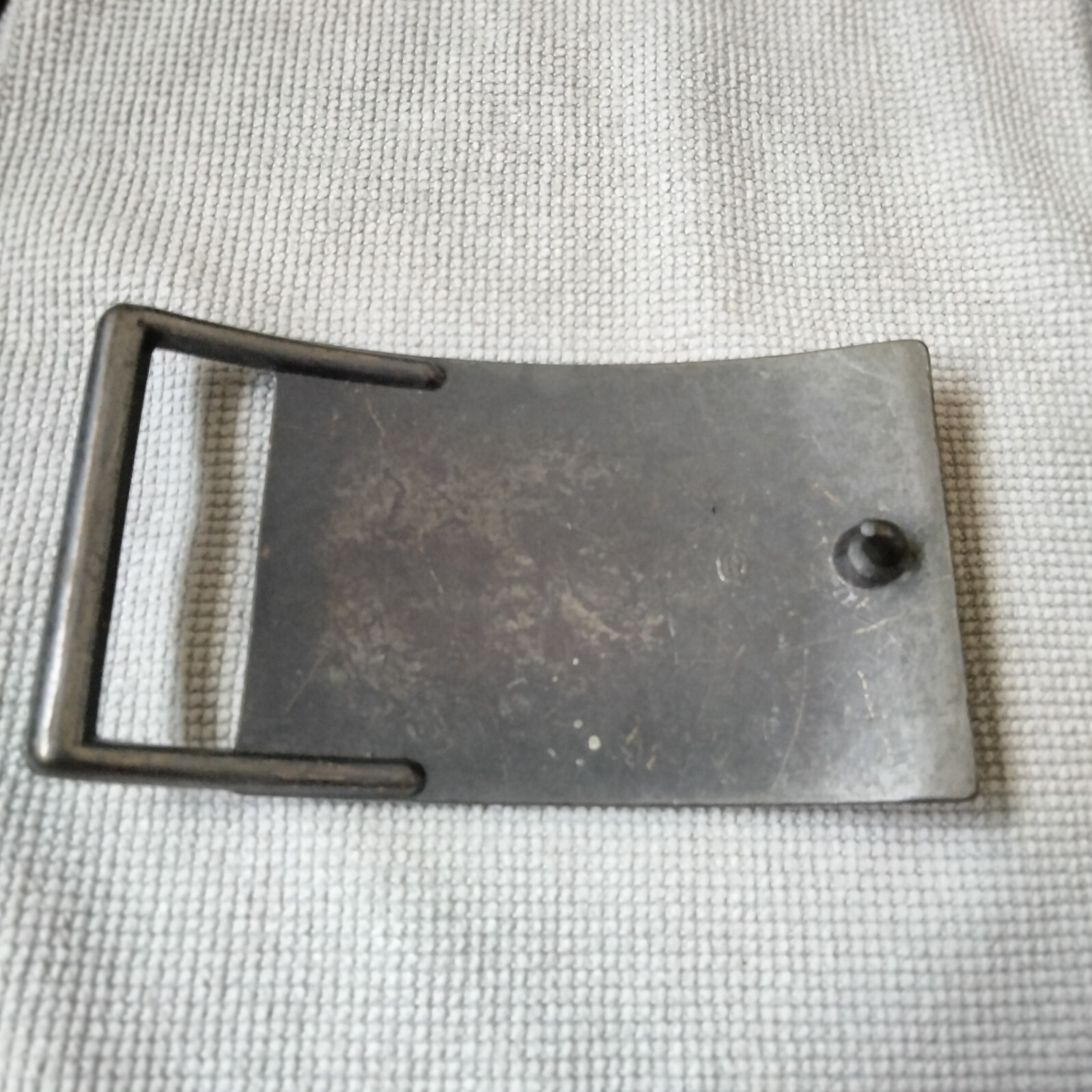 Vintage Levi Strauss & Co.Original Riveted Brass Belt Buckle Made in USA