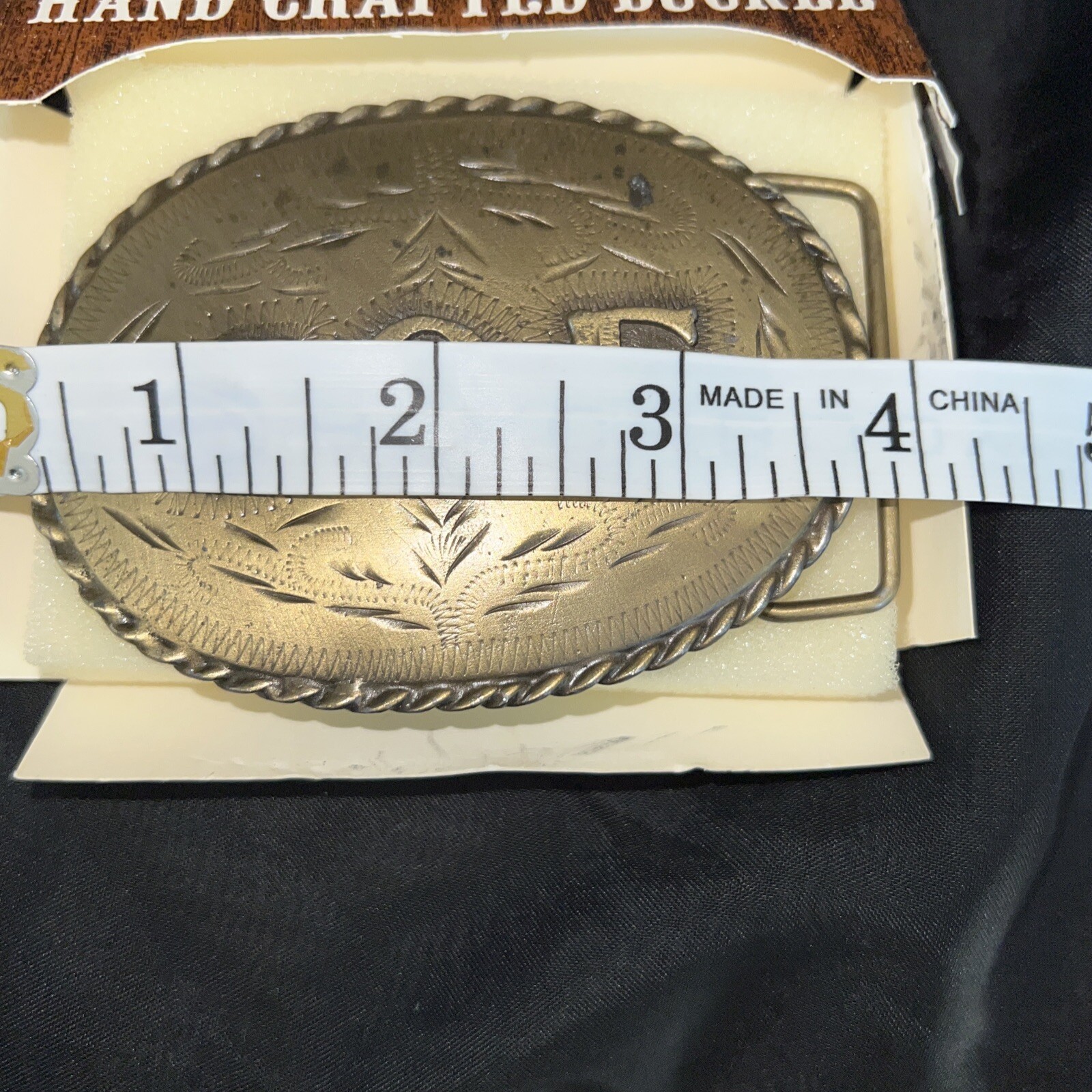 JOE belt buck Personalized Hand Crafted Made in USA Denver Colorado.