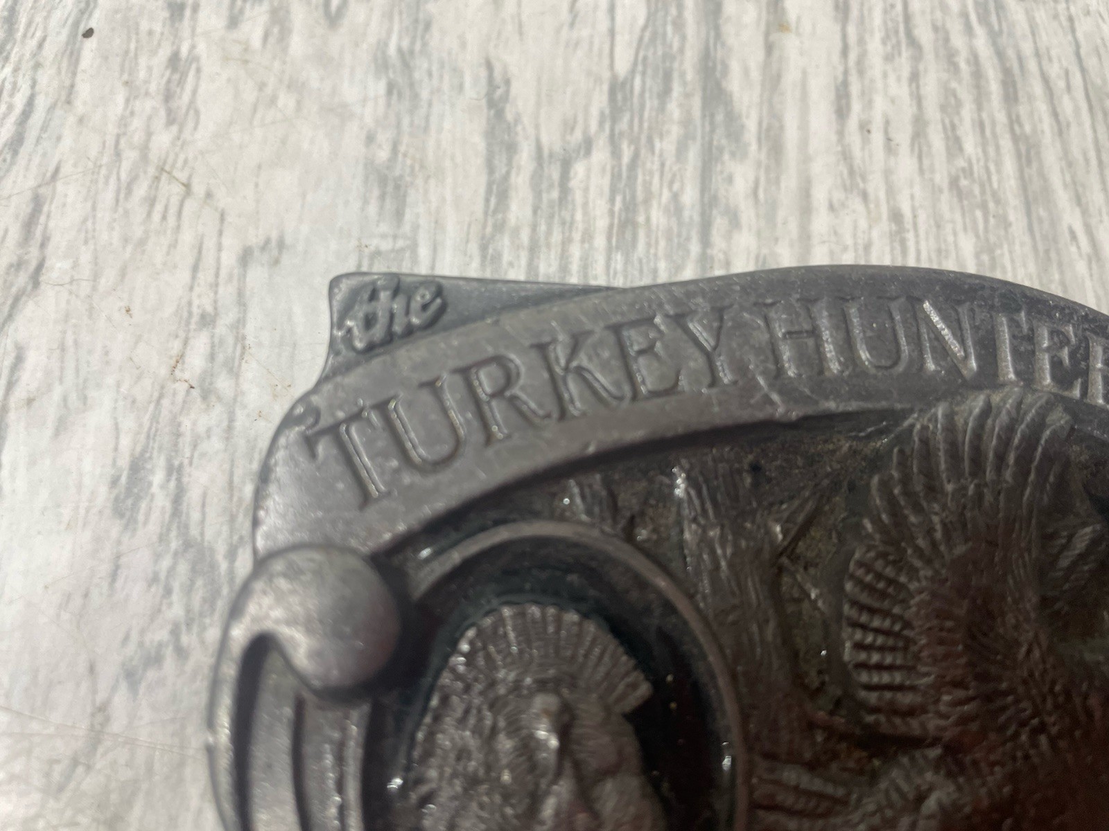 The Turkey Hunter Silver Metal Oval Belt Buckle – Brew City Collectibles