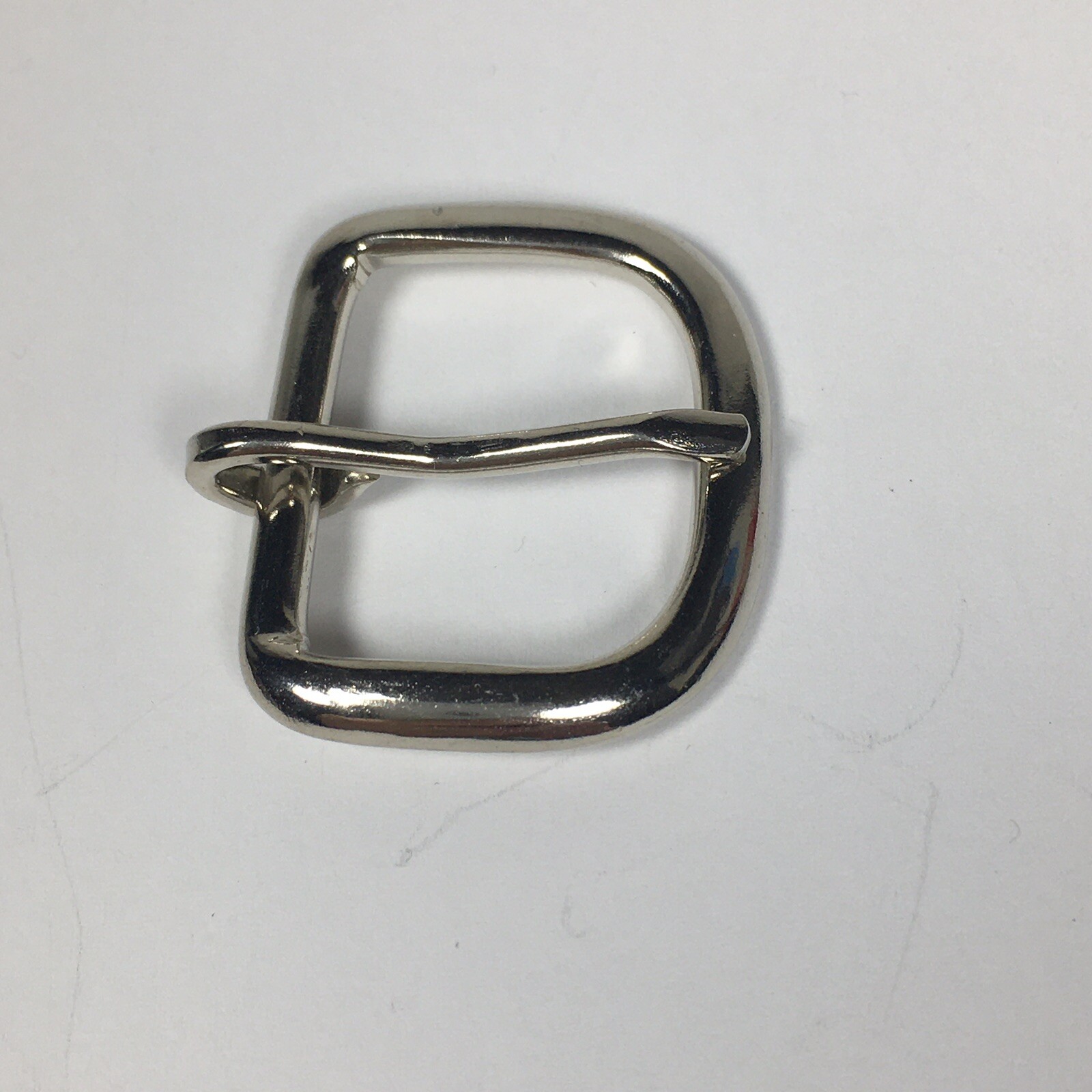 Vintage Replacement Belt Buckle Fits .9&Prime; Strap – Simple Basic Silver Tone 4A