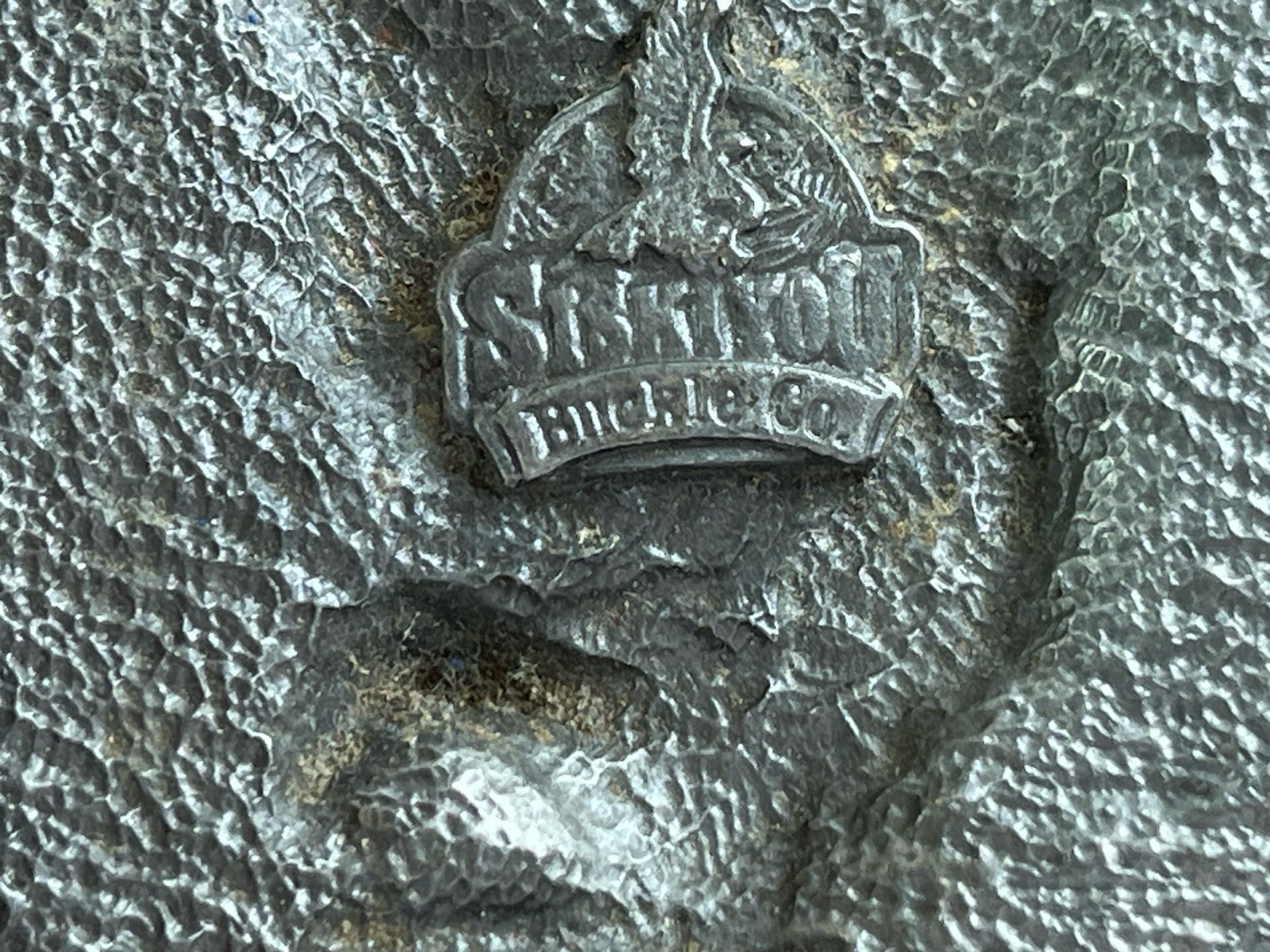 Siskiyou 1991 Metal Belt Buckle Eagle On Turquoise Buckle USA