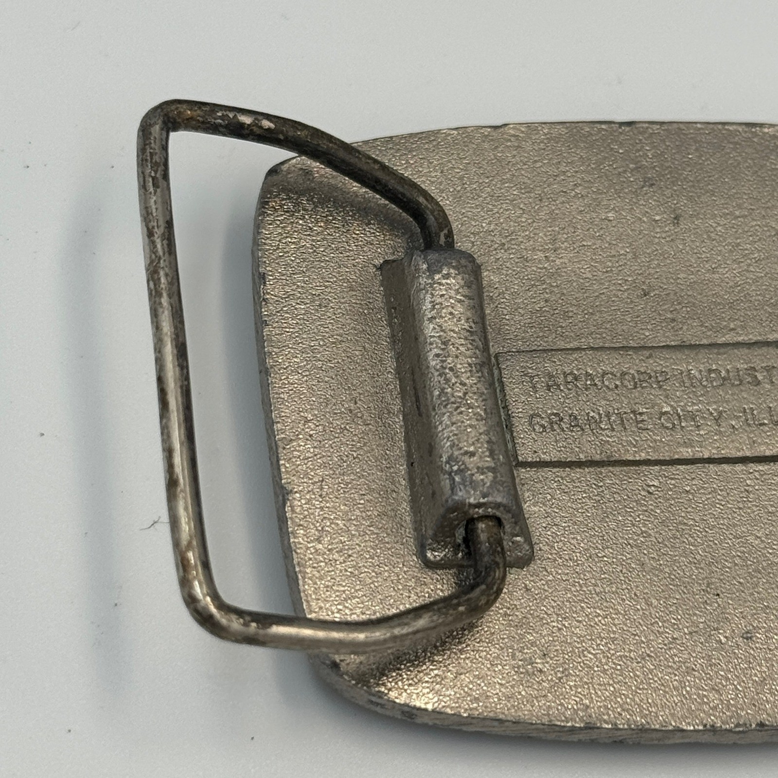 Vintage Lawrence Brand Shot of Champions Shotgun Shell Belt Buckle