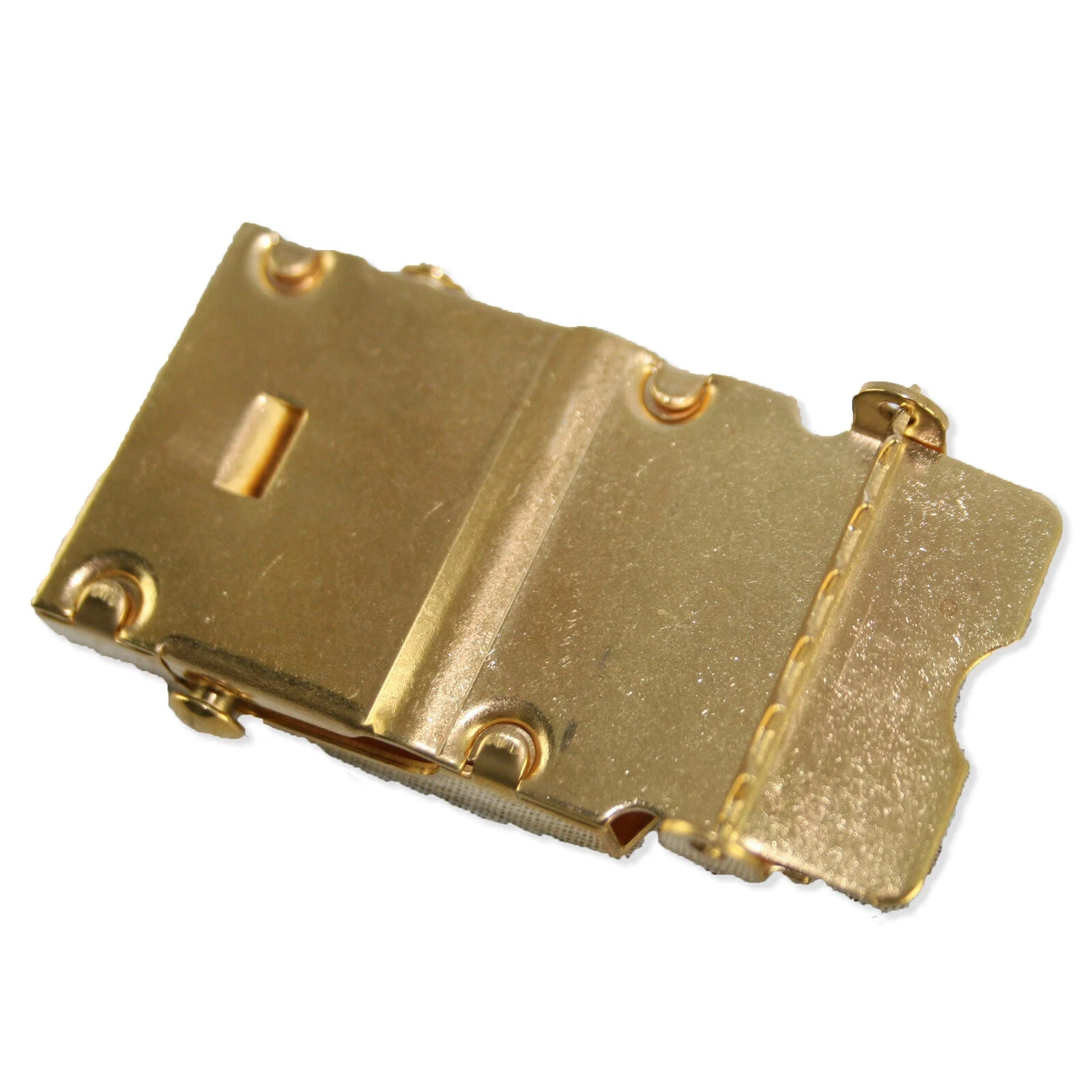 USGI GoldPlated Trousers Belt Buckle 1 5/16&Prime; 8315-01-465-9018 « NEW »