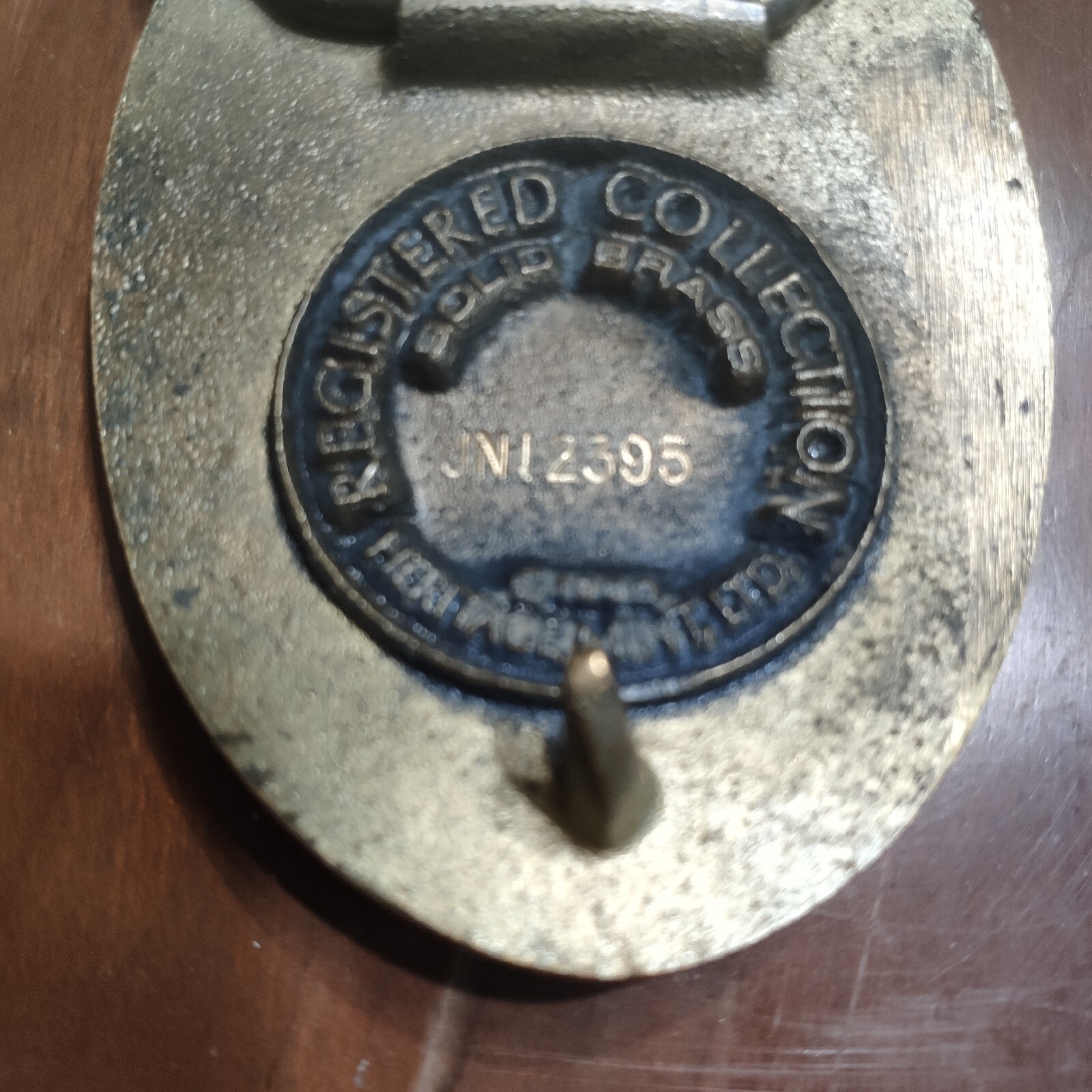 Heritage Mint United States of America Eagle Seal Solid Brass Belt Buckle 5401