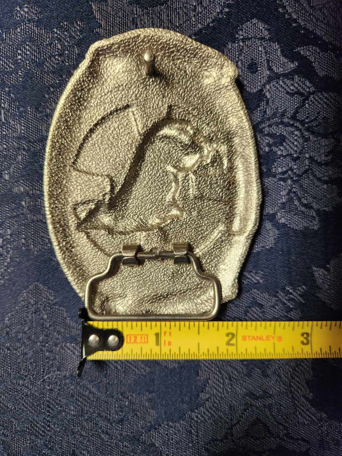 Wolf Belt Buckle