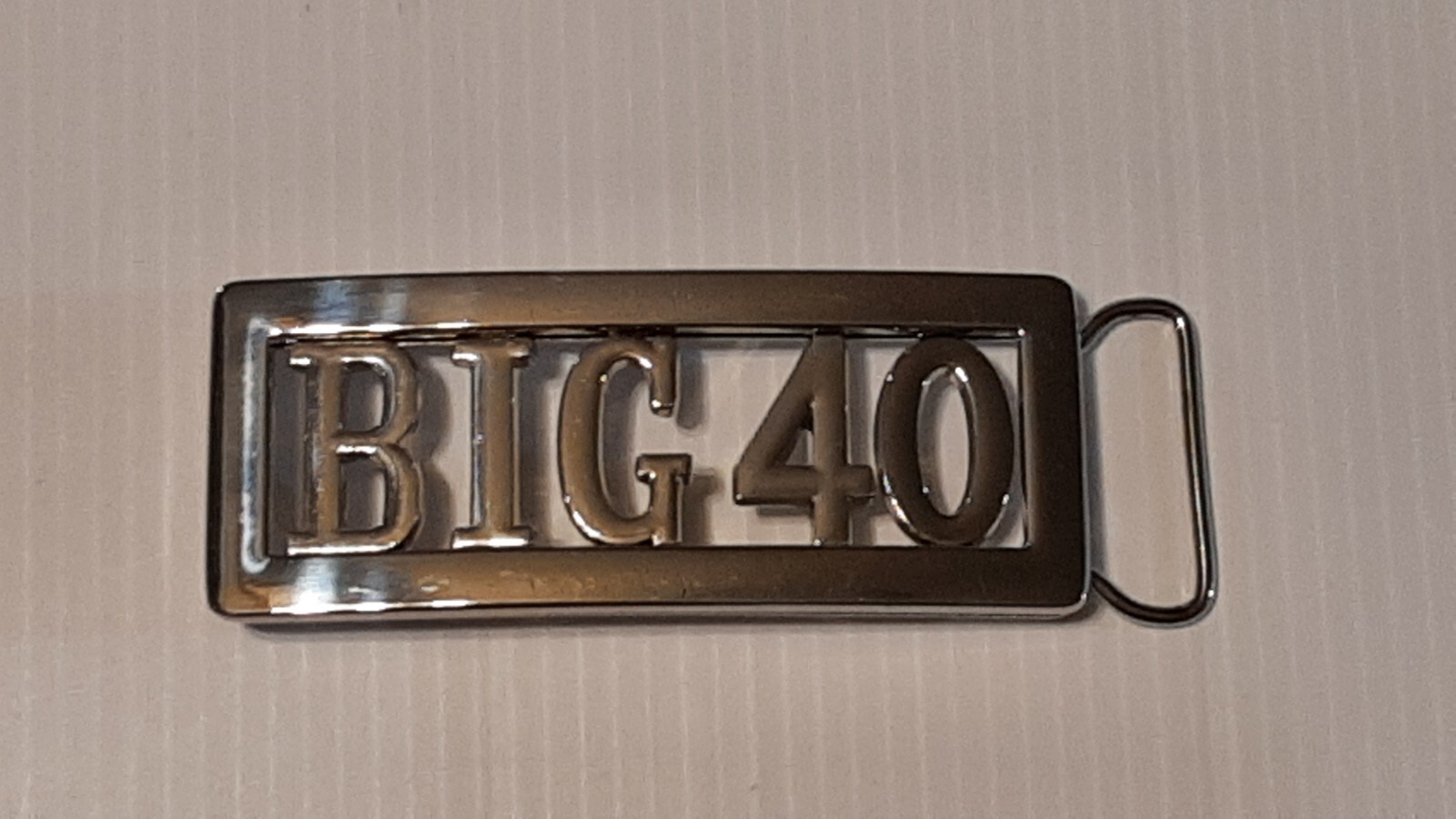 BIG40 BIG 40 BIRTHDAY CUSTOM Belt Buckle-Put ANY LETTERS &/OR NUMBERS on Buckle