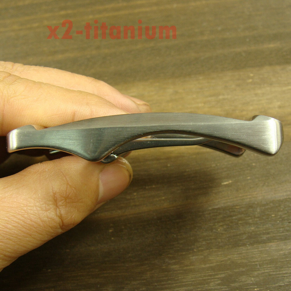 Titanium anti-allergy Tongue Pin Hippie Belt Buckles for 38mm width belt XZ467