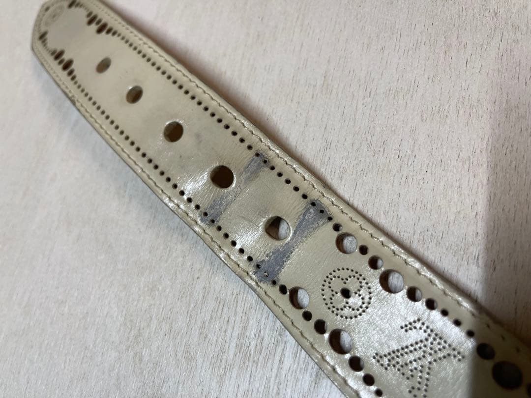 Louis Vuitton Pre-Owned Monogram Perforated Belt