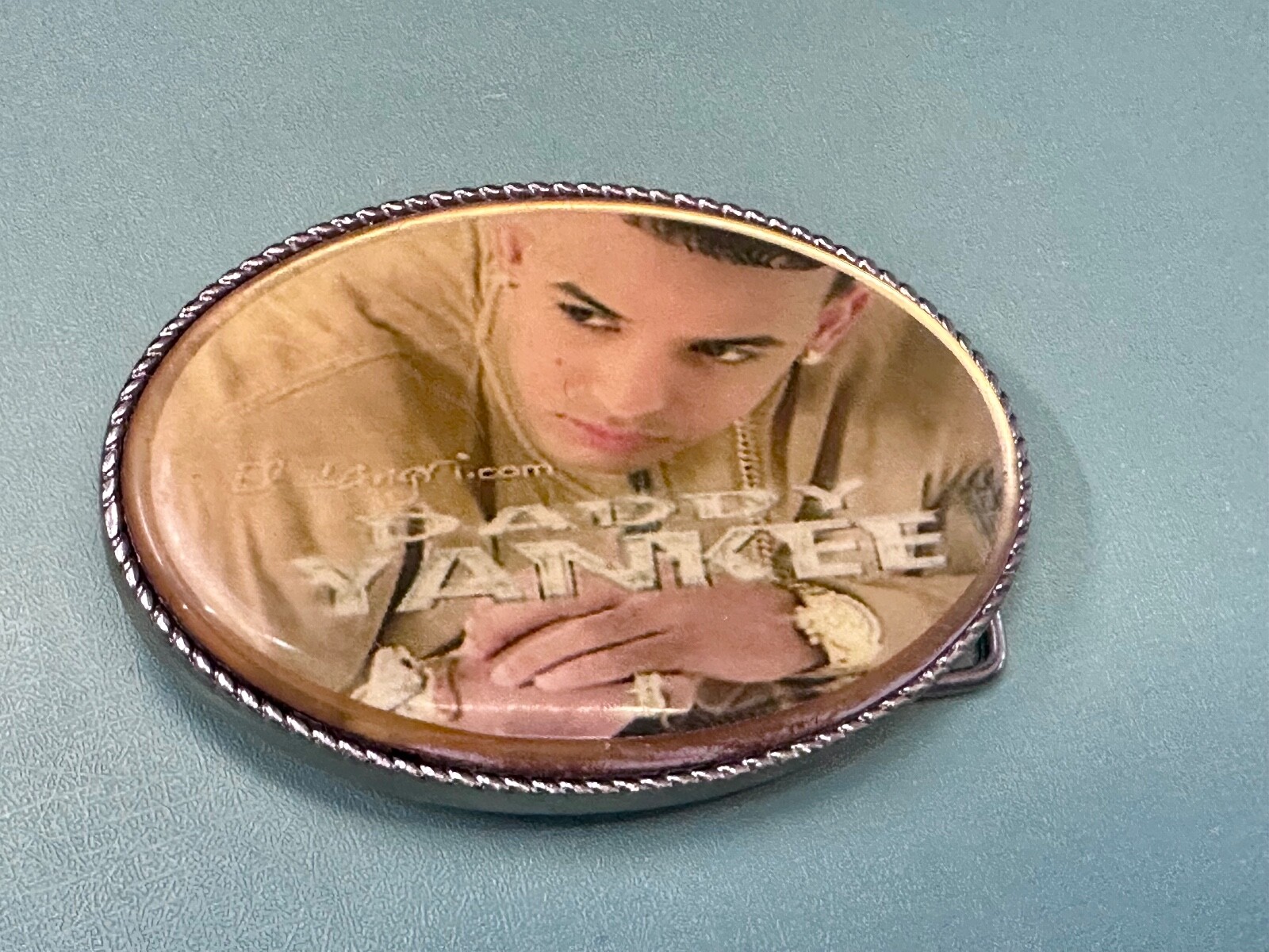 Daddy Yankee Rapper Led Light Flashing NOS Belt Buckle W/ Fresh Battery!