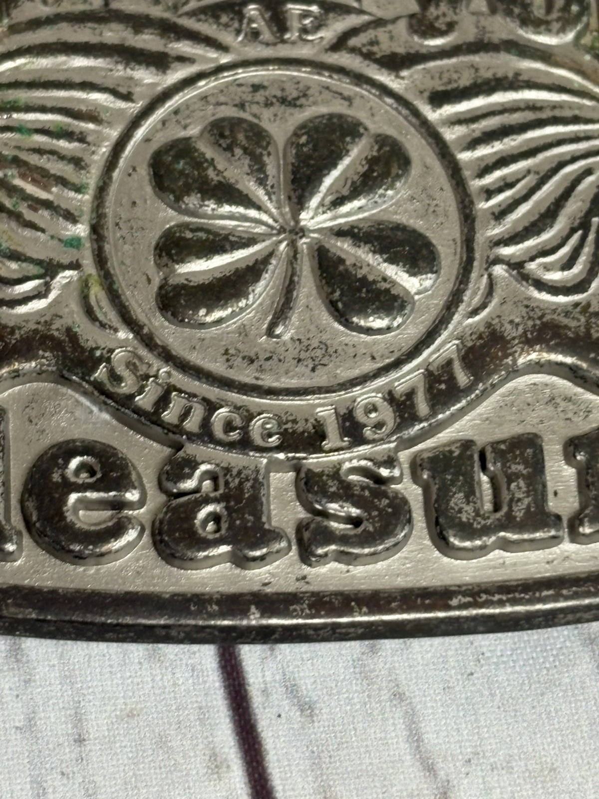 Vintage Original American Eagle Belt Buckle Dublin Your Pleasure Since 1977