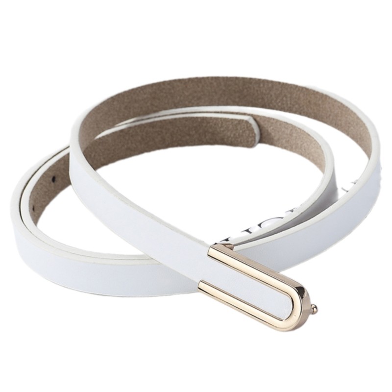Versatile U Shape Metal Buckle Belt For Commuting And Social Event