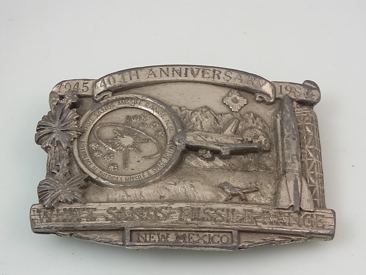 Bostock Buckle Removable 1945 40TH Anniversary 1985 Limited Edition Vintage