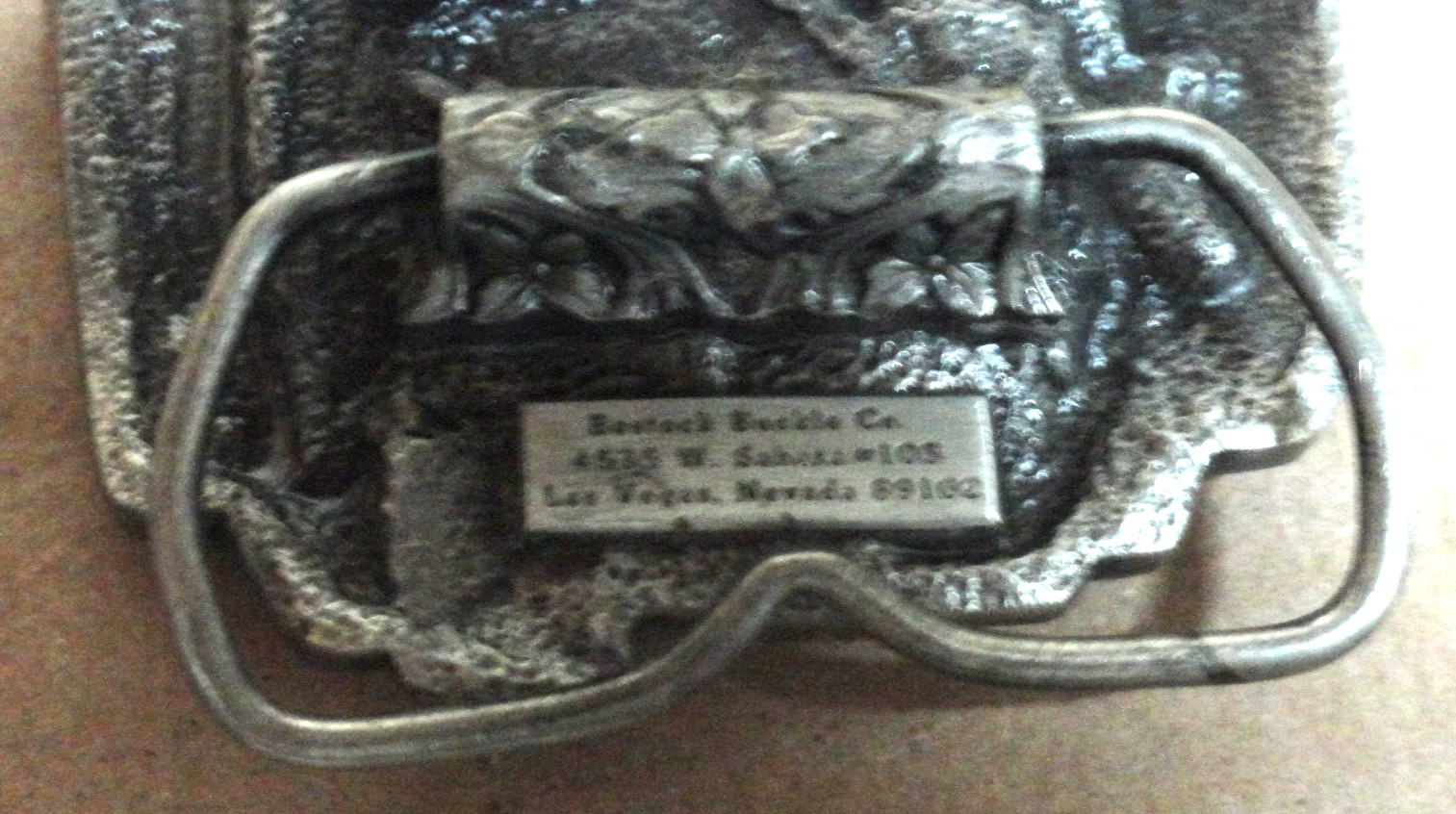 LIMITED #201 OF 10K FEDERAL MANAGERS ASSOCIATION 1984 COMMEMORATIVE BELT BUCKLE