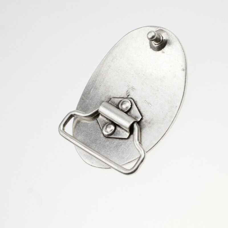Business Belt Buckle Oval – Elegant Design for Suit & Office Look