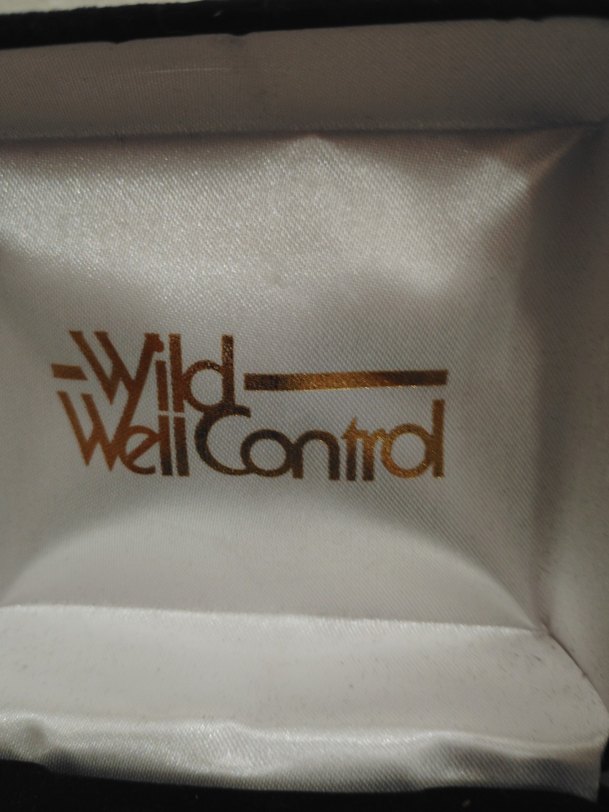 Wild Well Control Solid Bronze Belt Buckles – NOS in Boxes – Oilfield