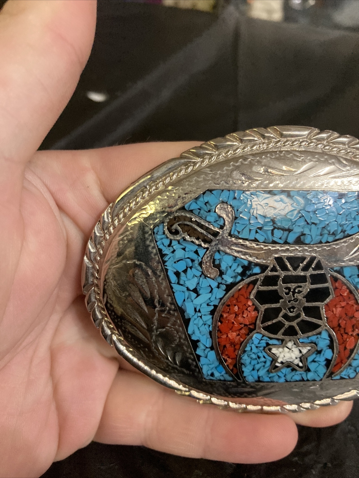 Vintage Hand Crafted Arizona Belt Buckle
