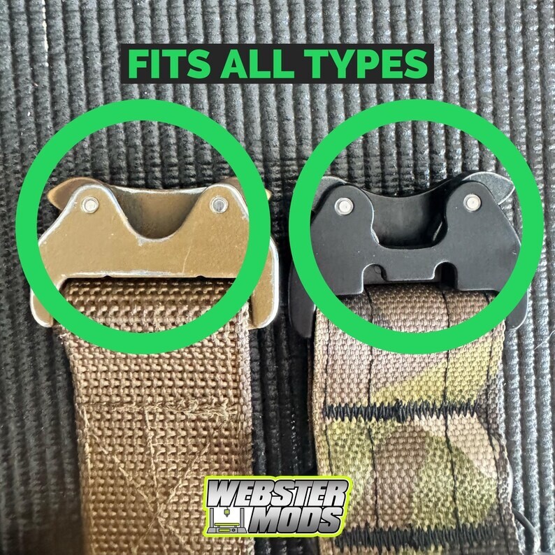 Cobra Buckle Belt or Accessory Hangar Mount 2”, 1.5”, 1”