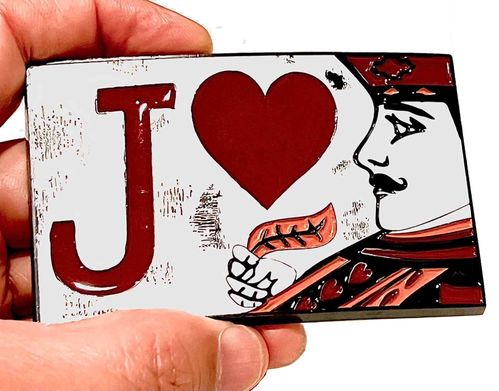 Jack of Heart Belt buckle
