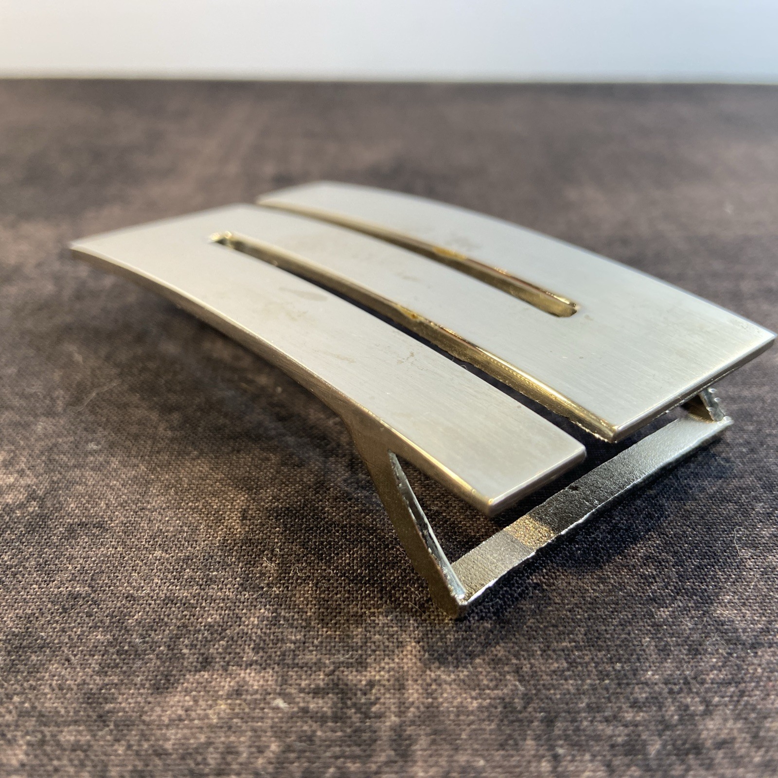Silver Tone Belt Buckle