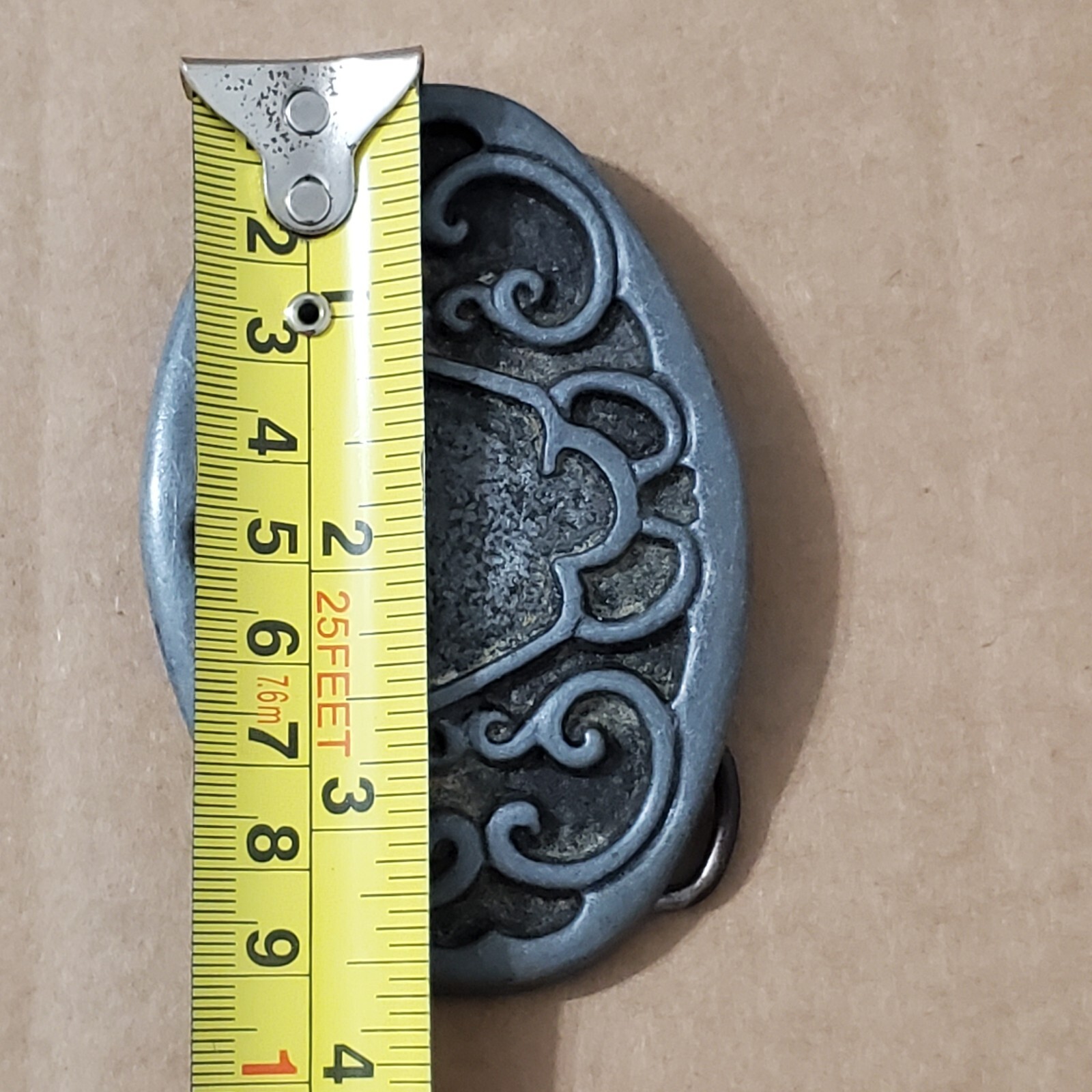 Men&rsquo;s Belt Buckle Western Eagle Design. Estate Find