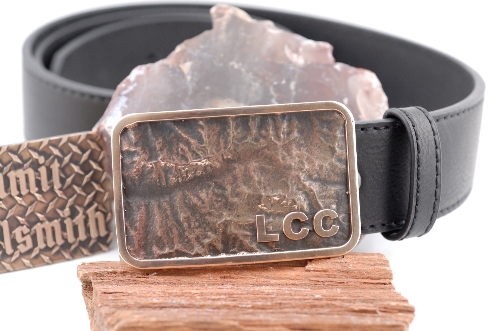 Little Cottonwood Canyon Topographic Belt Buckle | Hand Poured Bronze | 3D Map