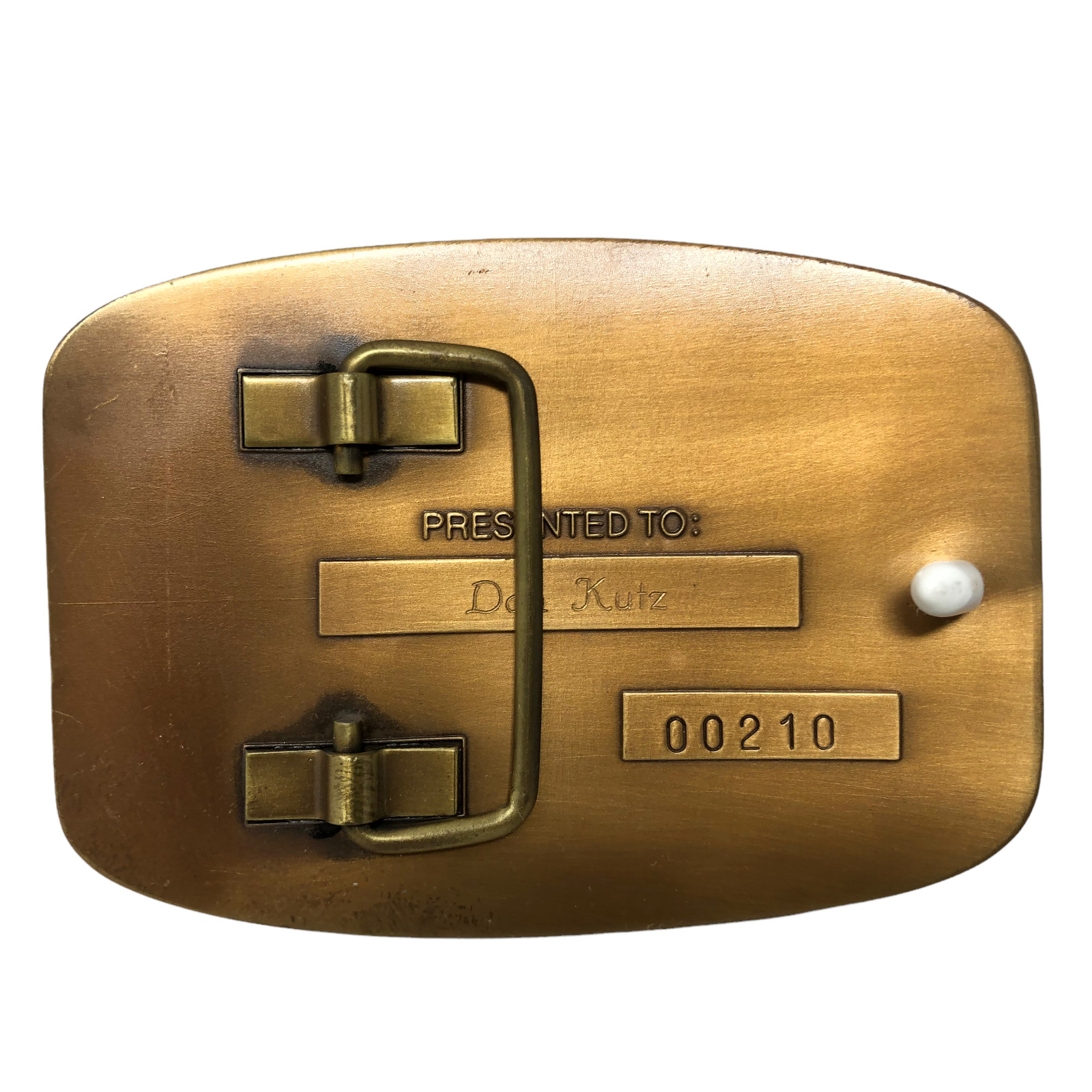 VTG Cilco Gas Operations Springfield Centurions Company Belt Buckle Lincoln