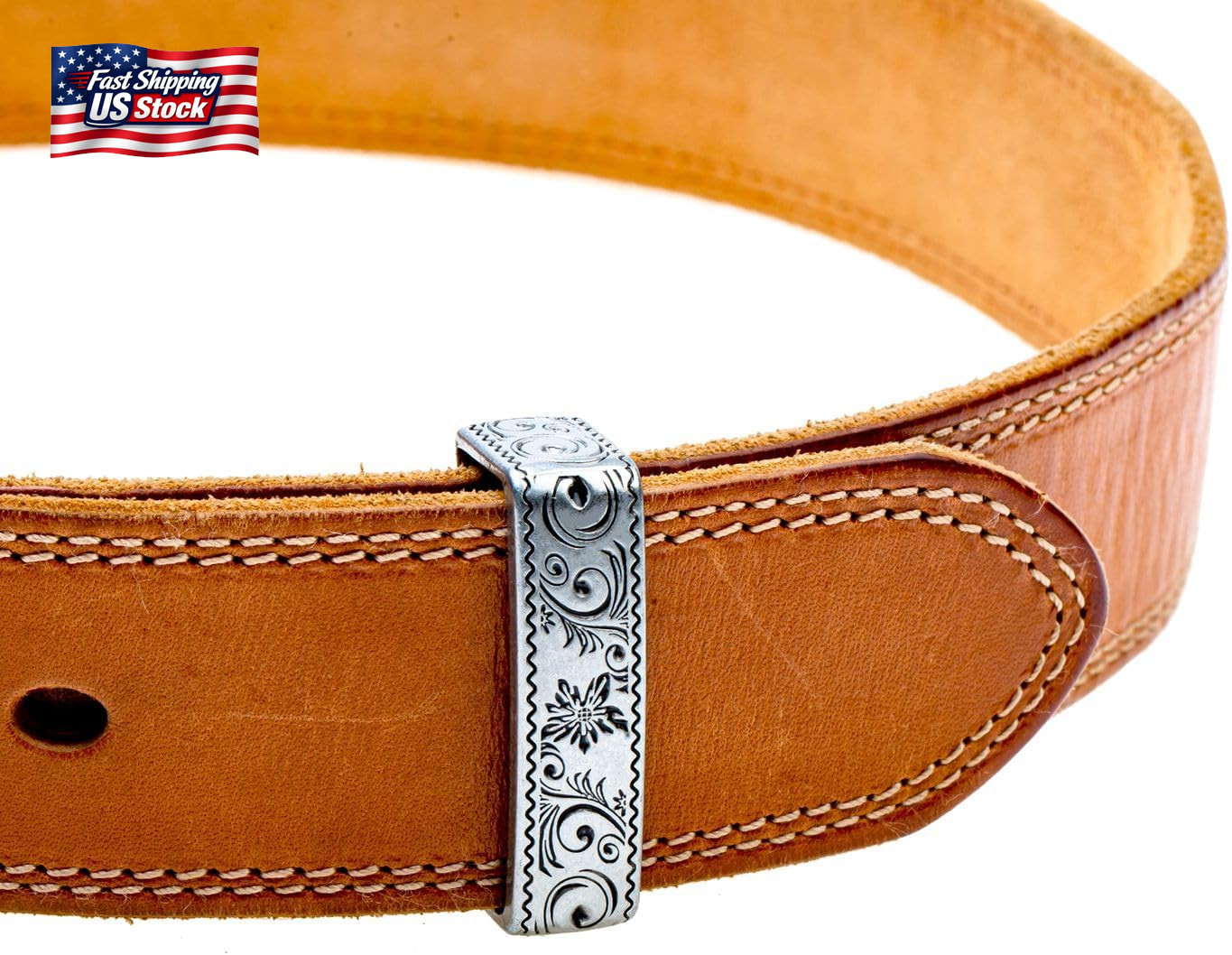 Belt Loop Keeper 1 1/2&Prime; (38Mm-40Mm) Western Leather Belt Buckle Accessories
