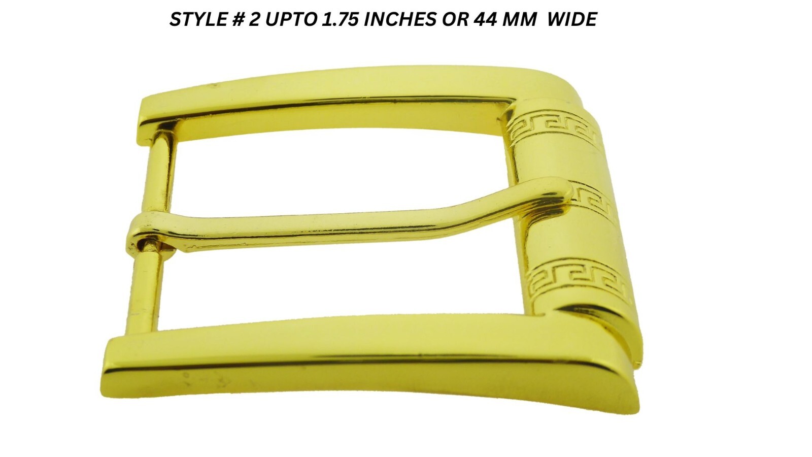 Pin Belt Buckles for Men&rsquo;s Fits 1.50″ inch 40 mm Jeans Belt Gold Anti Allergic