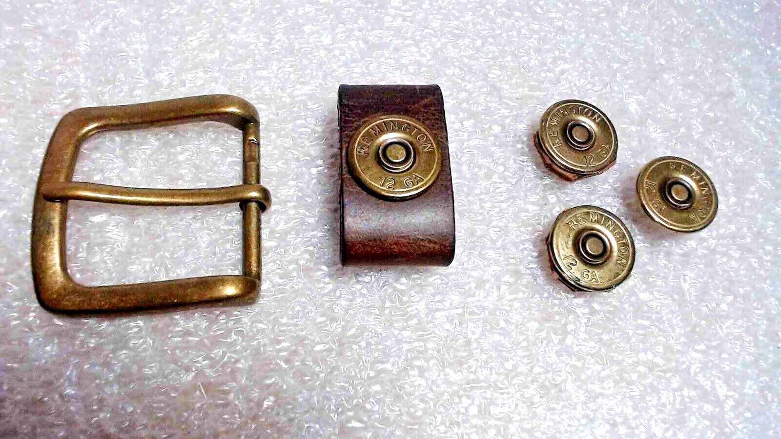 Western Belt Buckle with belt keeper 3 belt posts