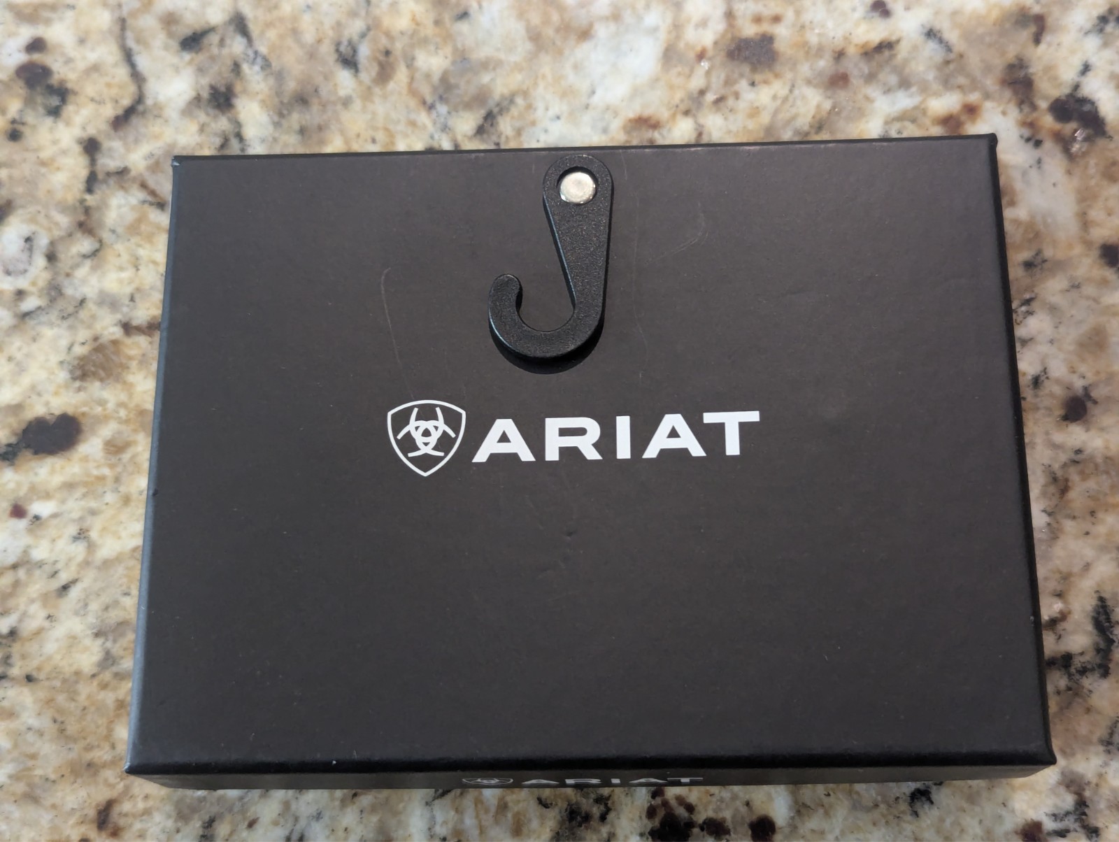 Ariat 4&Prime; Belt Buckle Longhorn A37008 Silver Metal