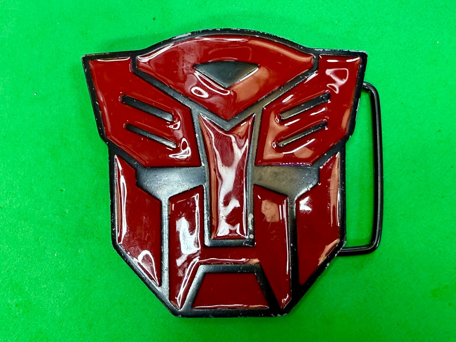 Transformers Autobots Cosplay Red Colored Movie Toy Promotional Belt Buckle