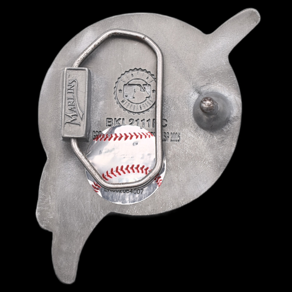 Florida Marlins MLB Major League Baseball Team Belt Buckle (New Old Stock)