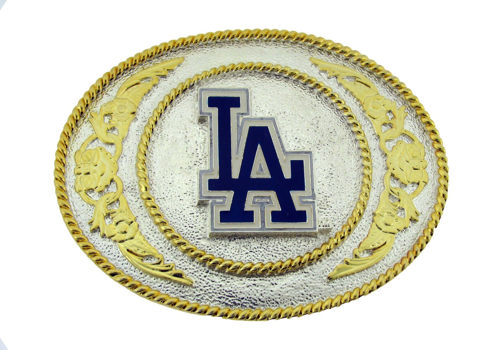 Los Angeles CA Dodgers MLB Team City Metal Belt Buckle New western rodeo Cowboy