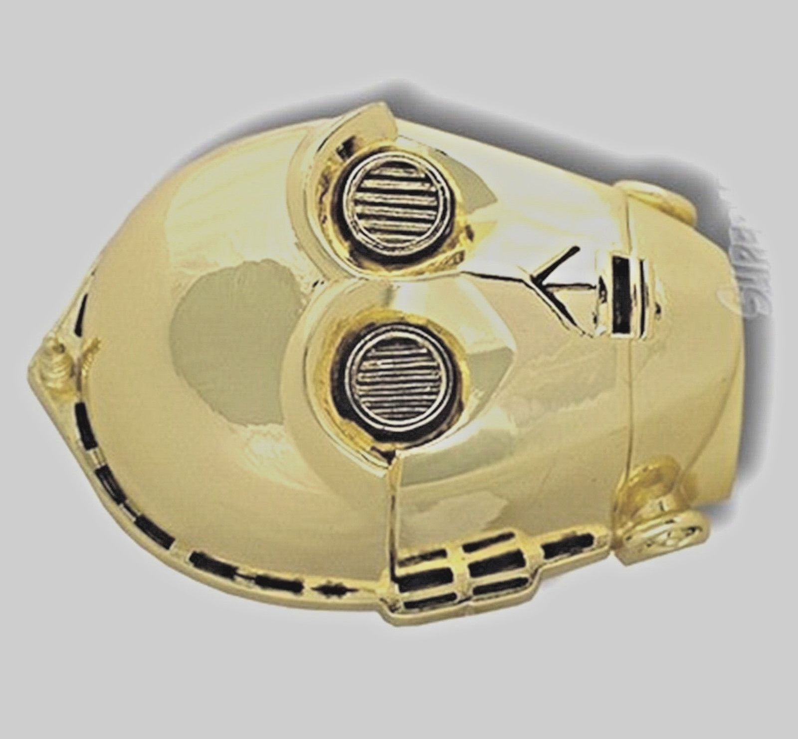Star Wars Belt Buckle Movie Cosplay Halloween Costume Vintage Men Gold Metal
