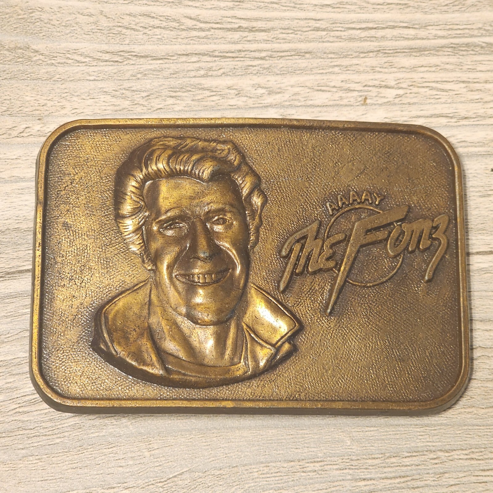 Choice – Vintage Belt Buckle – Fonz – Texas – BASS – Hesston – Fire Truck