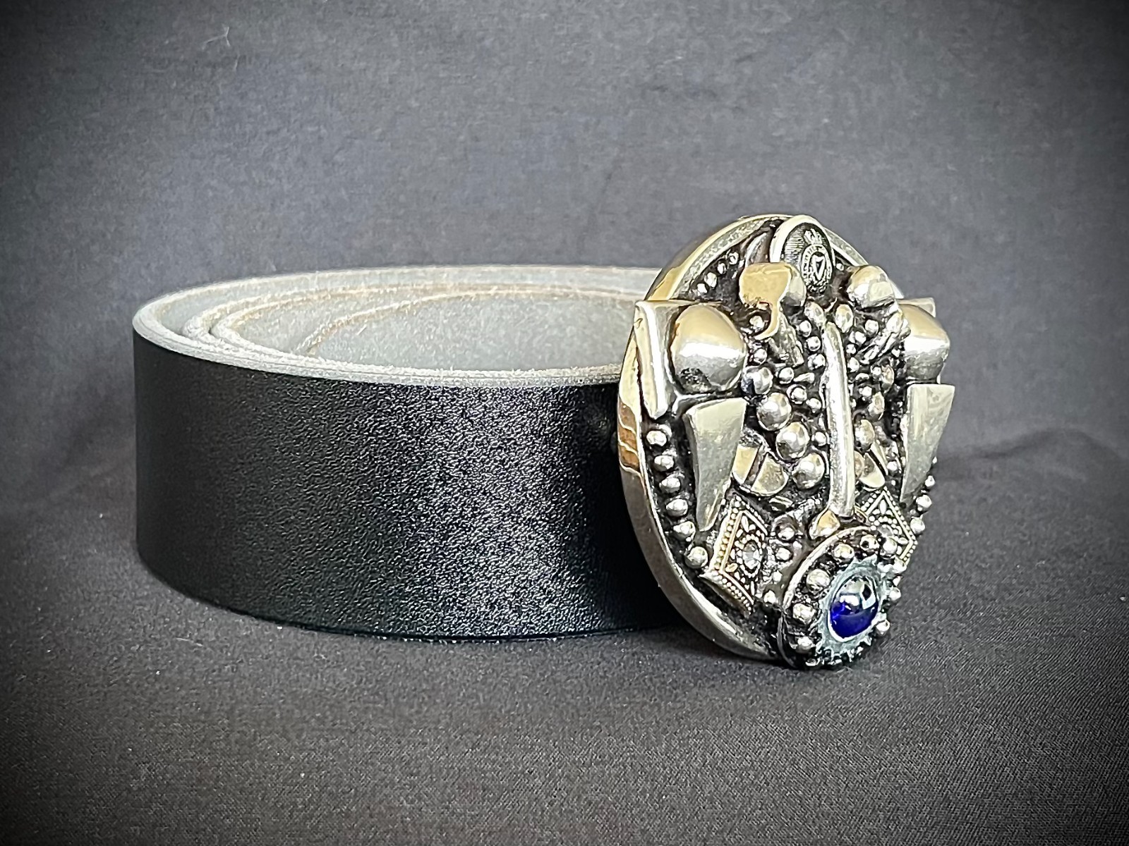 “Industrial Crest” Belt Buckle c.2007–2009 2.5 OOAK Darren McNeese