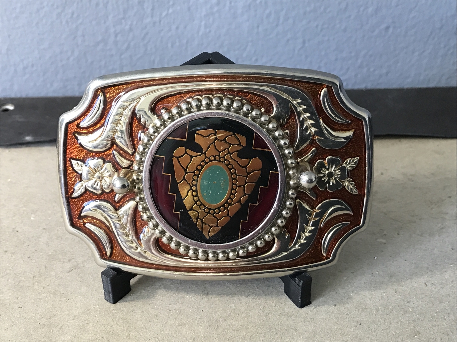 Arrow Oval Belt Buckle, Made in U.S.A. ~Z19~