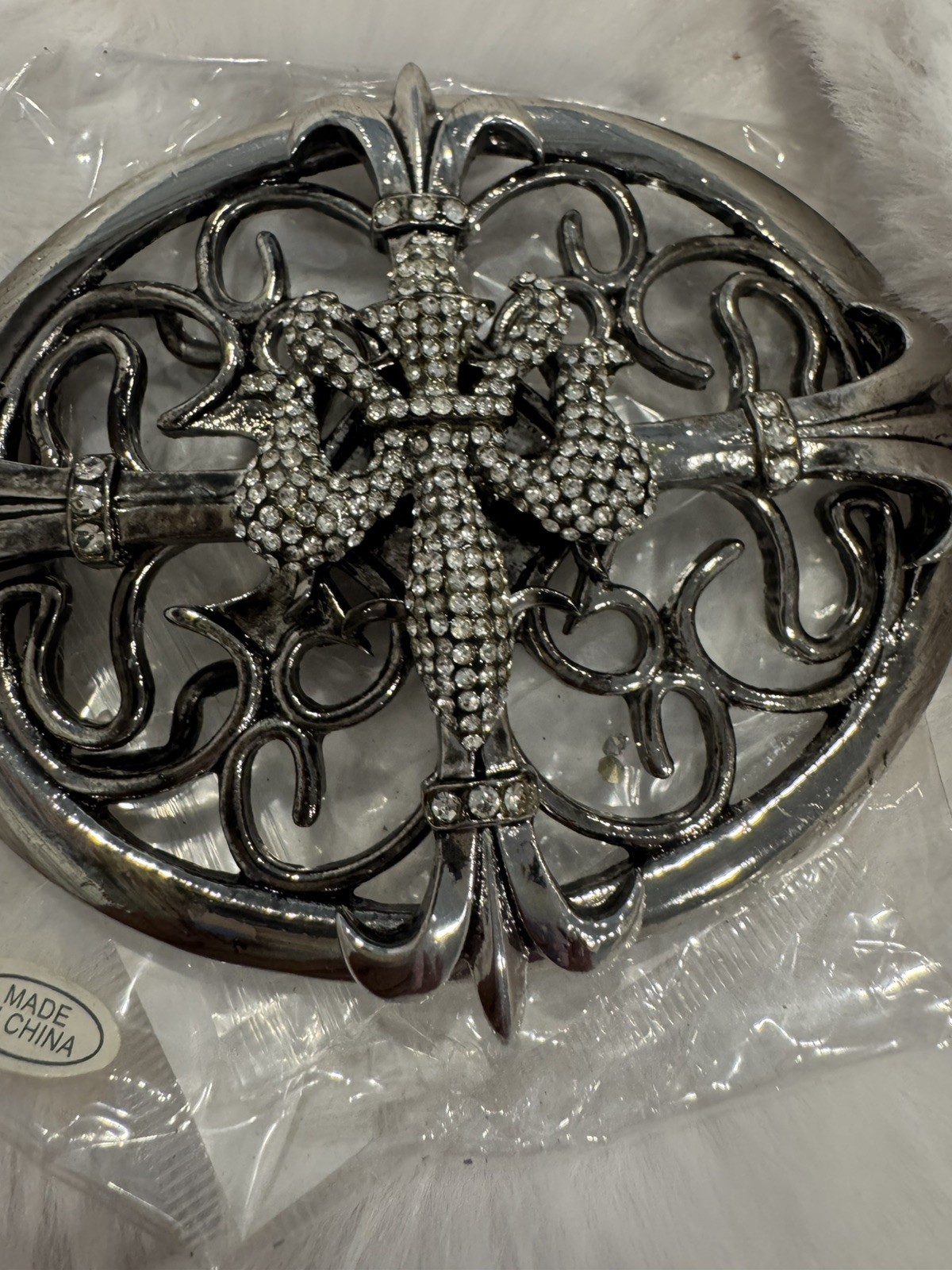 New Belt Buckle Western style Cowboy Studded Rodeo