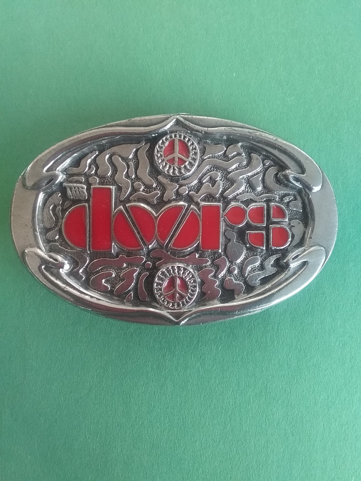 The Doors American Music Legends Foundry Limited Edition 1996 Belt Buckle