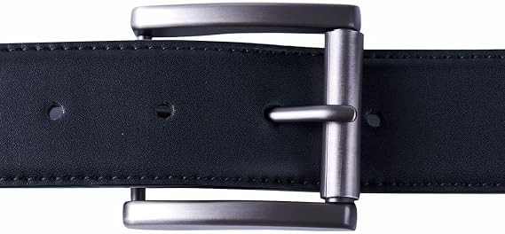 DJCAIZYY 1.5&Prime; (38-40mm) Men Replacement Single Prong Belt Buckle Roller-Gray