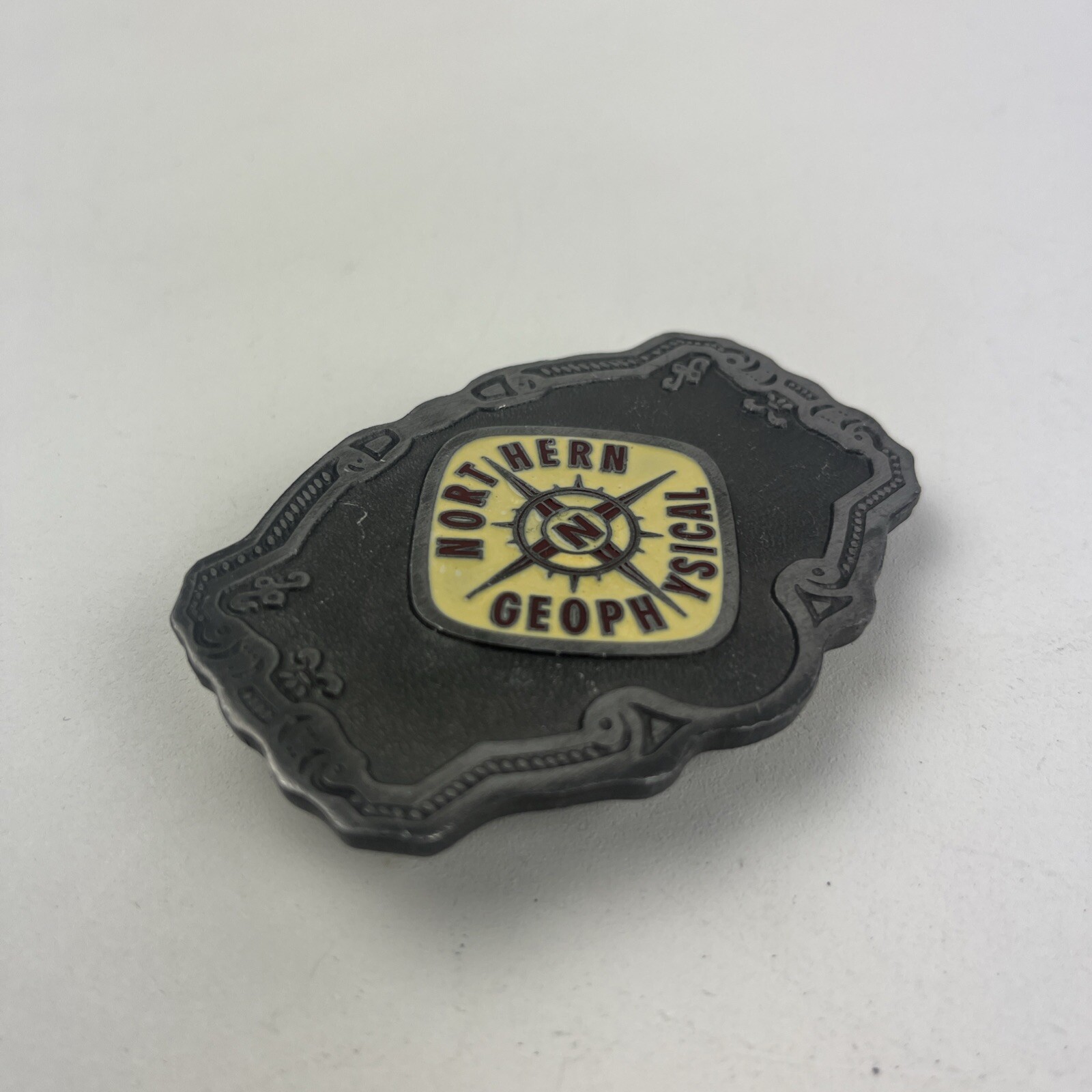 CD Hit Northern Geophysical Belt Buckle Metal Compass Solid Quality