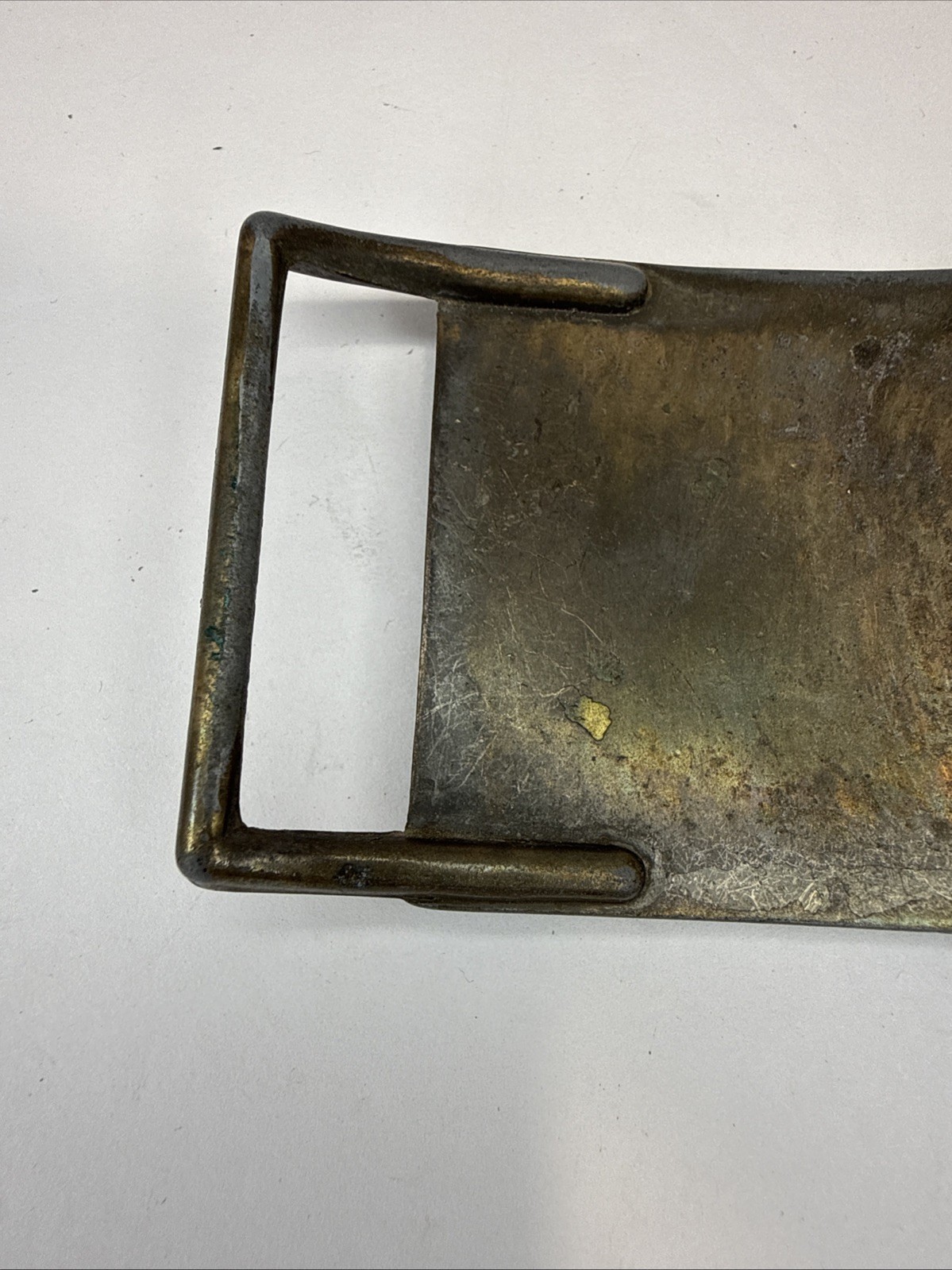 1970s-80s vintage LEVIS belt buckle BRASS america EAGLE usa WESTERN cowboy
