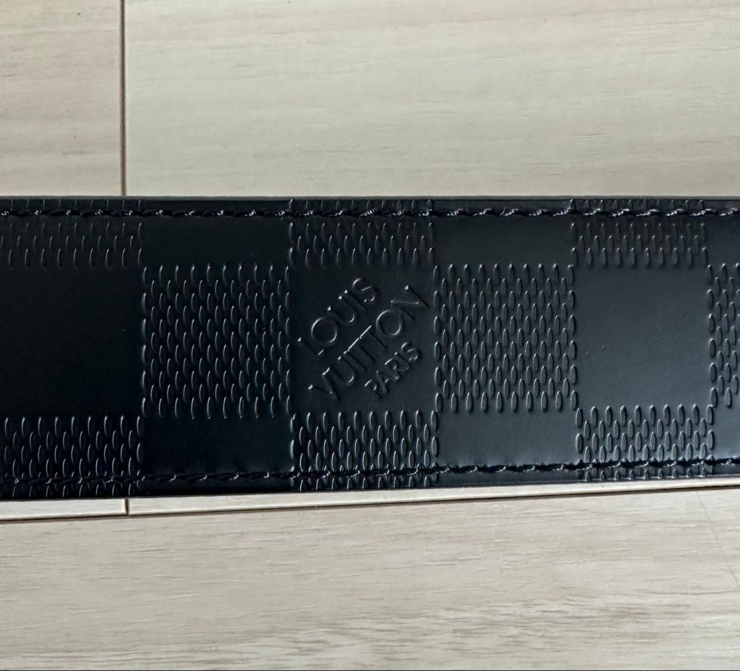 Louis Vuitton Pre-Owned Damier Black Leather Switching